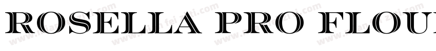 Rosella Pro Flourish字体转换